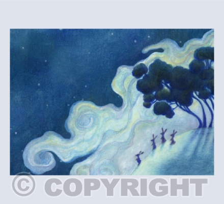 Moonlit Rabbits
