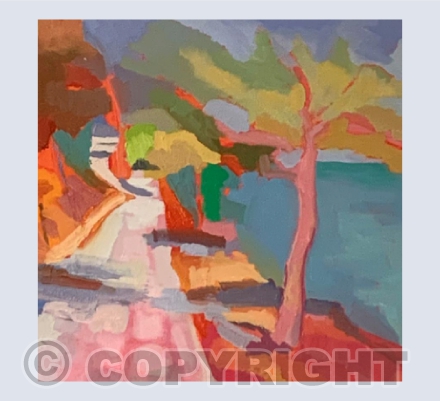 Cobbled Path to Maria's Guesthouse