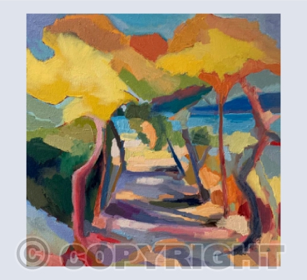 Wooded Track To The Sea 2