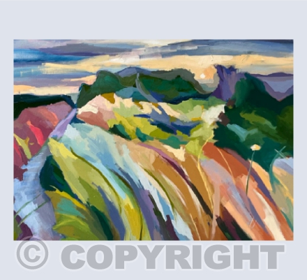 Early Morning Sunrise From The Dunes, Pentle Bay