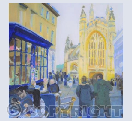 Bath Abbey - square