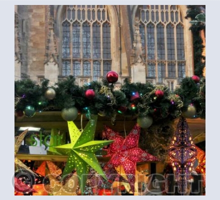 Bath Christmas Market - Stars