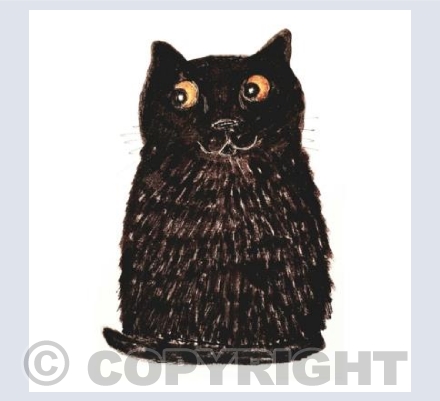 Lucky Black Cat