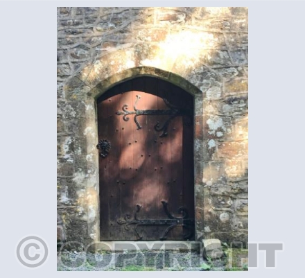  St. Meilyr’s Church, Llys-y-frân, West Door    