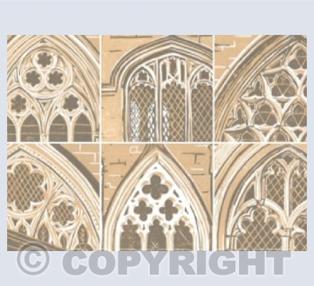 Six Cathedral Windows