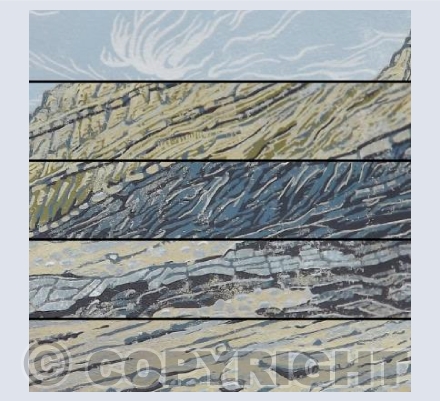 Kilve Beach, Strata