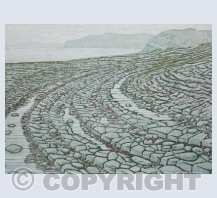 Kilve Beach at low tide