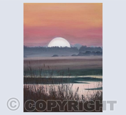 "Sunset, Minsmere"