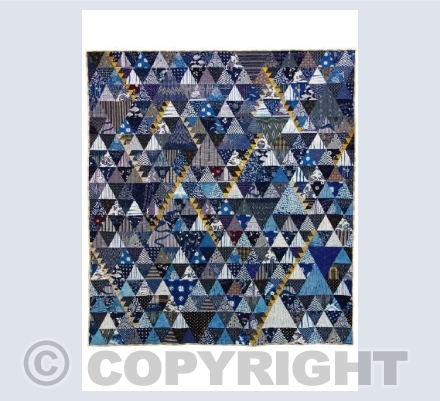 1000 Indigo Pyramids