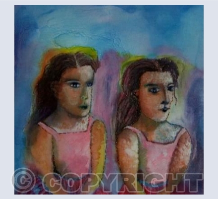 two looking