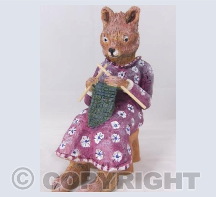 knitting bear