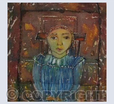 girl looking