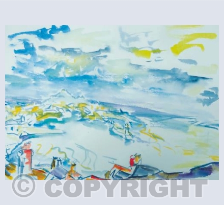 St Ives Rooftop View