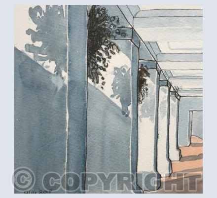 Summer Colonnade, Bath