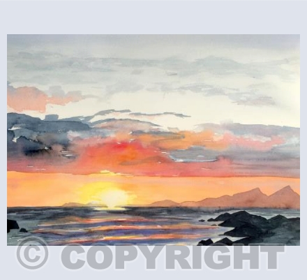 Sunset 2, False Bay