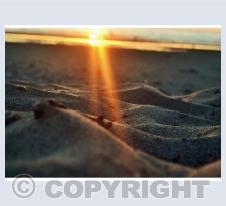 sunset beach 
