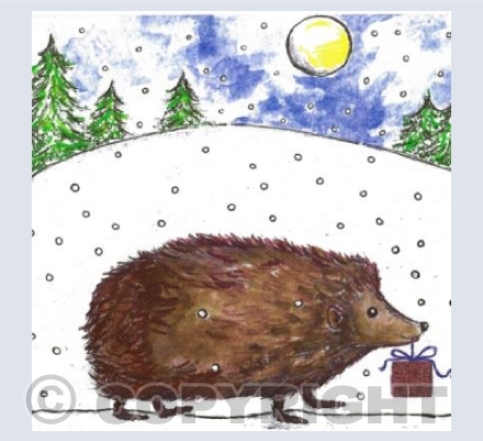 Happy Hedgehog Christmas 