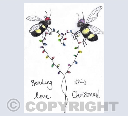 Sending bee love this Chirstmas!