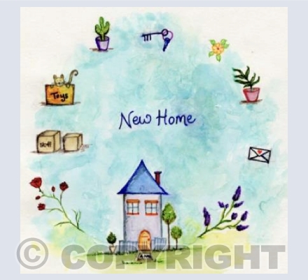 New home, new beginning. 