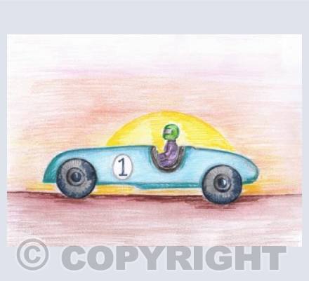 Retro car