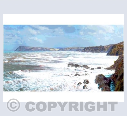 Stormy Weather - Fishguard Bay 