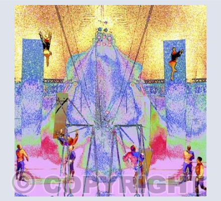 We are the Sultans of the Swing, Moscow State Circus.