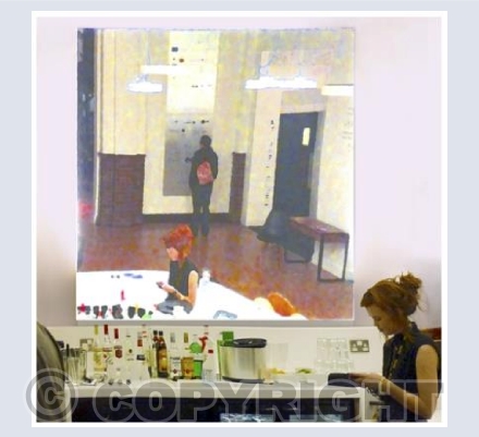 While on the Phone You Were Put in the Picture.