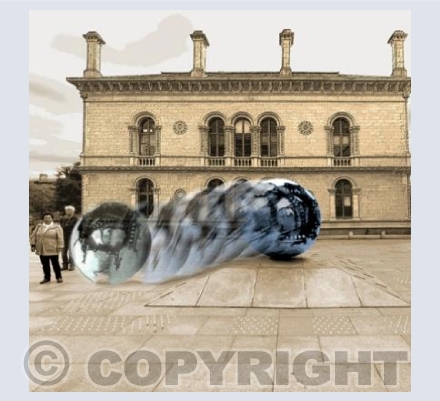 On a Roll - Fear of the Sphere, an imagined incident in Dublin.