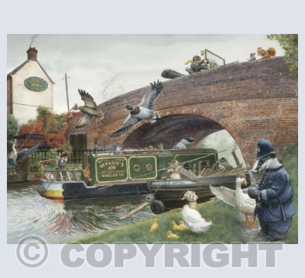 Barging Through