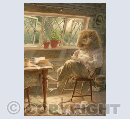 Ratty Writing Poetry