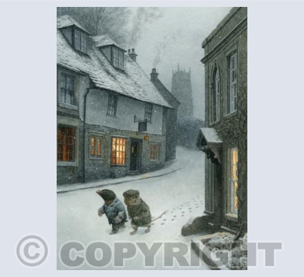 Walking Through The Village