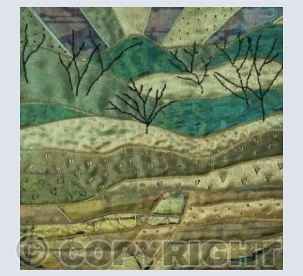 Hills,Trees and Fields