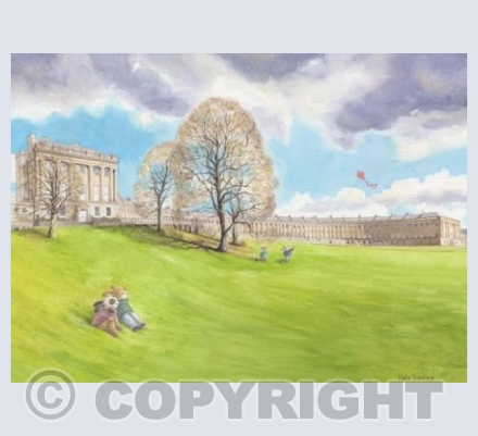 Kite Flying at The Royal Crescent