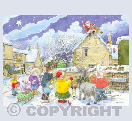 Santa and The Chimney