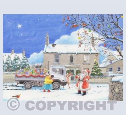 A Truckload of Presents!