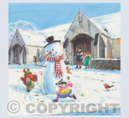 Here we go round the Snowman ...