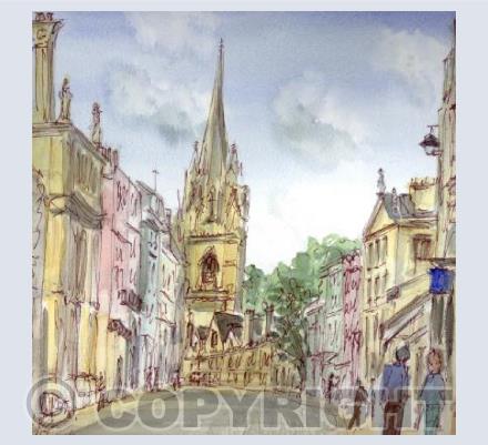 Oxford High Street card
