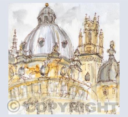 Oxford 'Dreaming Spires' card