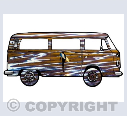 VW Camper, Surfing Dreams