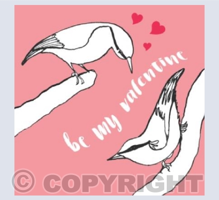 "Nuthatch Valentine"