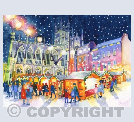 Christmas Shopping in Bath