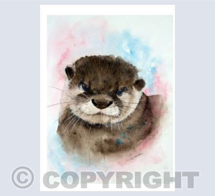 Card Cudly otter