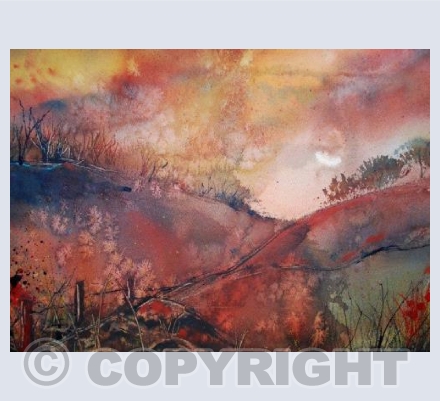 Setting Sun at Butts Brow