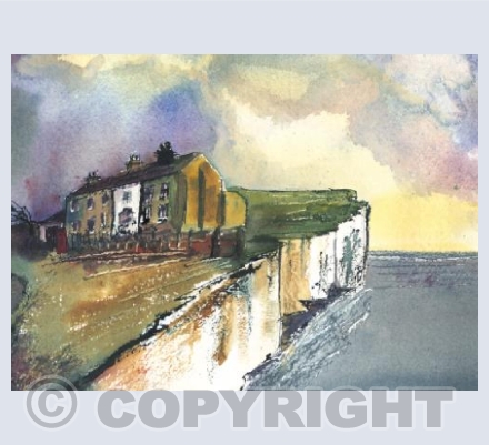 After the storm at Birling Gap