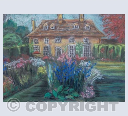 Kempsford Manor through border