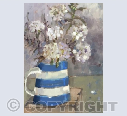 Candytuft and Cornishware