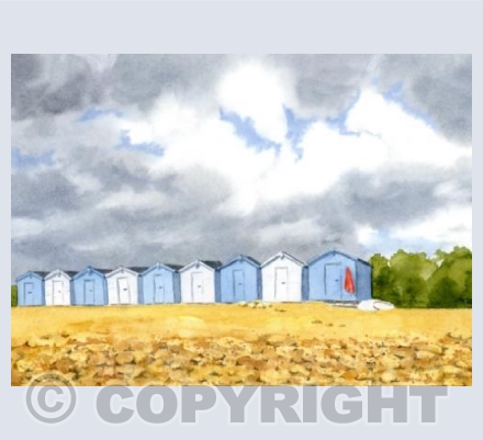 Beach huts