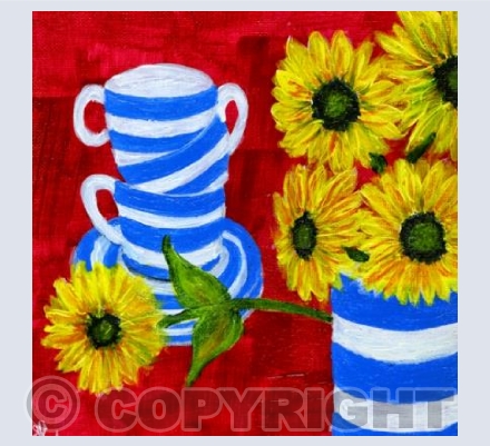 Sunflower Cornish Tea