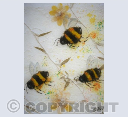 bees going home