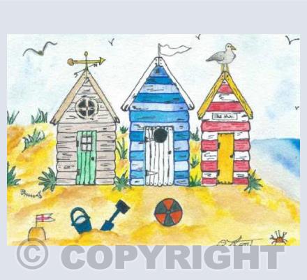 Beach hut